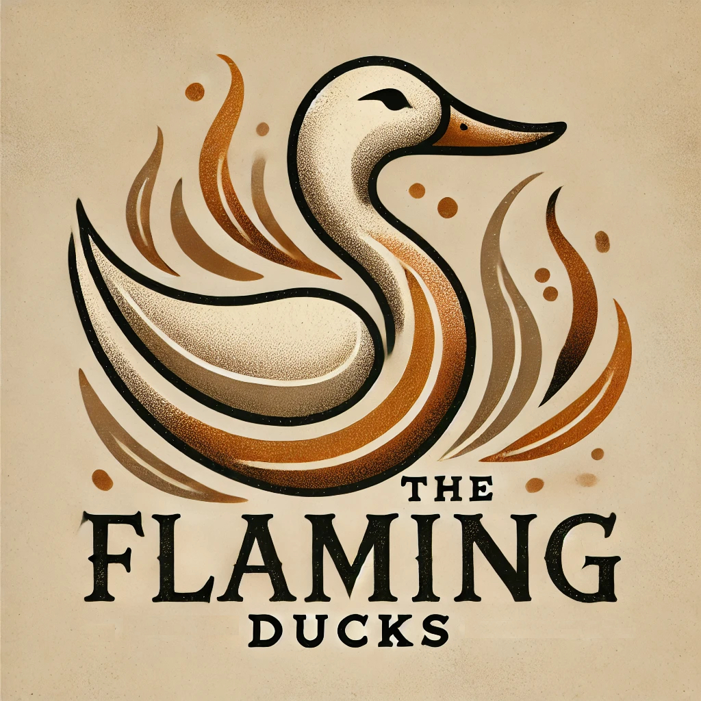 The Flaming Ducks Logo